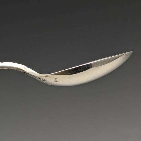 Around 1875 Set of 6 English Antique Silver Plated Teaspoons